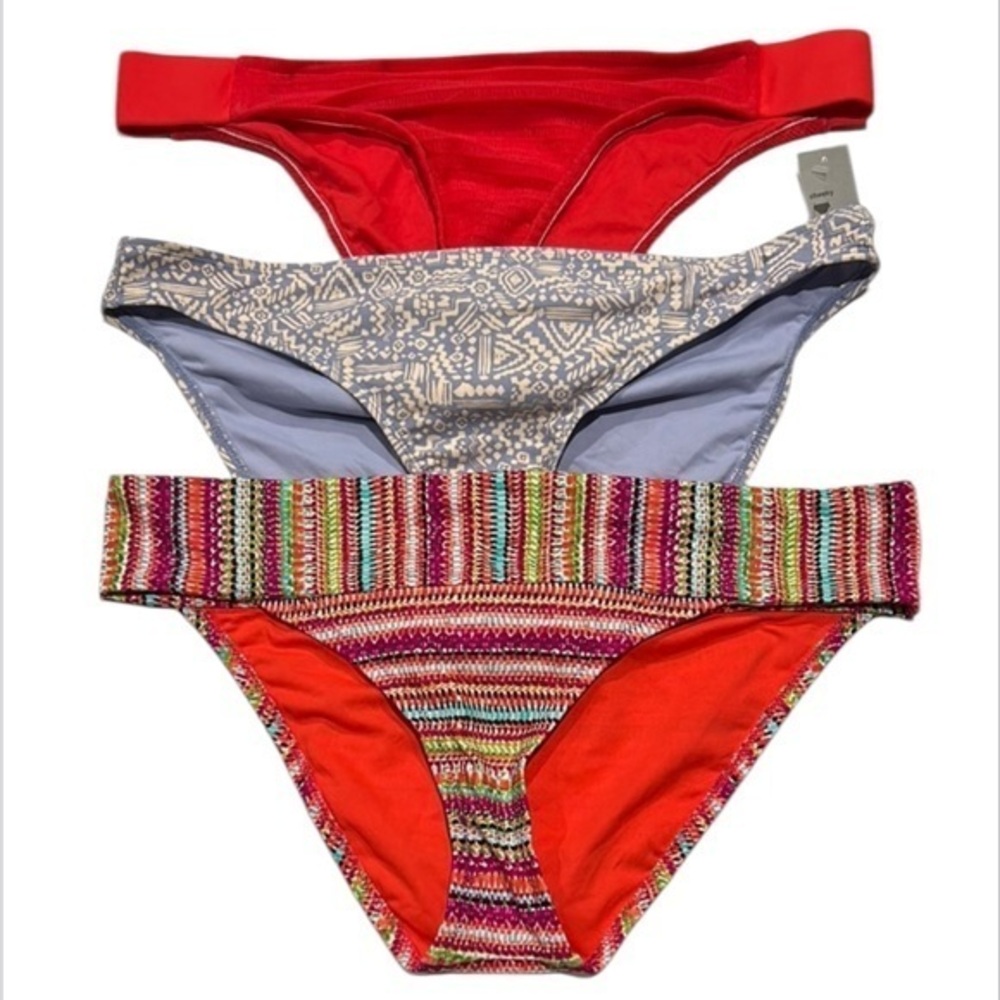 Bikini Swim bottoms bundle of 3 pairs size XL new